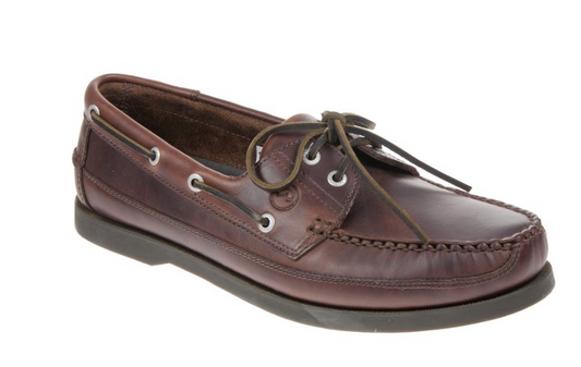 Augusta Elk Leather Deck Shoes