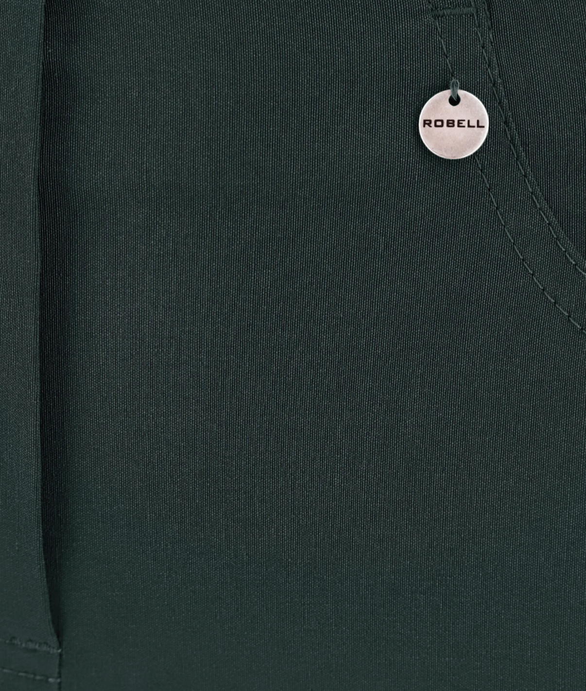 Bella 09 Ankle Grazer Trousers Dark Green