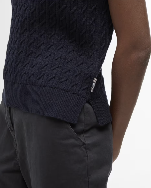 Hartland Sleeveless Knitted Jumper