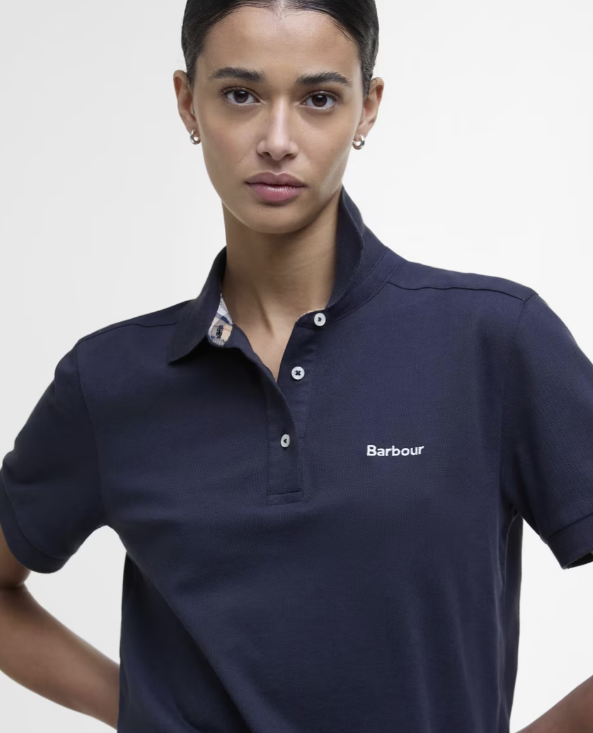 Barbour Bowford Polo Top Navy