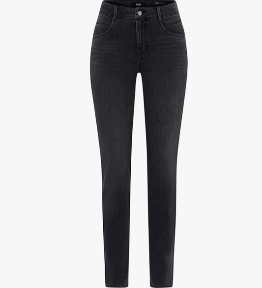 Brax Shakira Jeans Washed Grey Short Length
