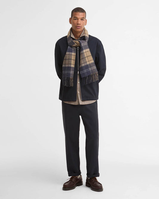 Barbour Dramside Reversible Lambswool Scarf