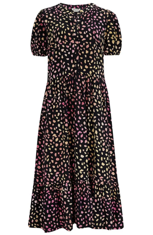 Batik Midi Smock Dress