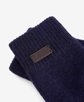 Barbour Carlton Knitted Gloves Navy