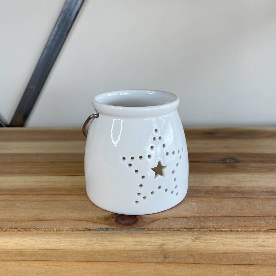 Jobsons of Alnwick Dotted Star Tealight Holder