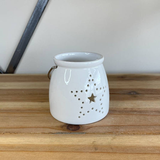 Jobsons of Alnwick Dotted Star Tealight Holder