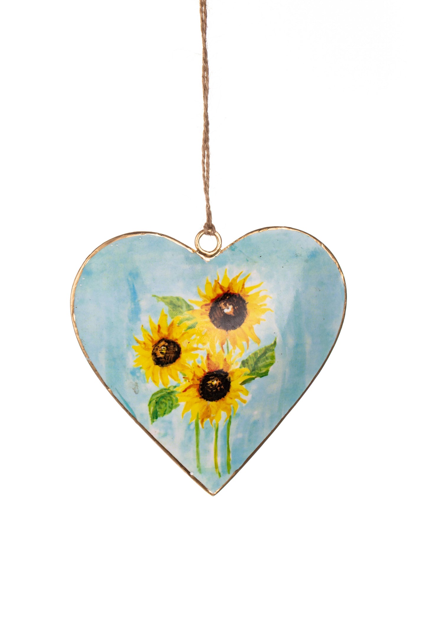Jobsons of Alnwick Sunflower Hanging Heart