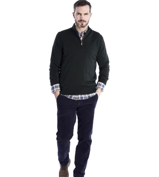 Gamlin Half Zip Knitted Jumper