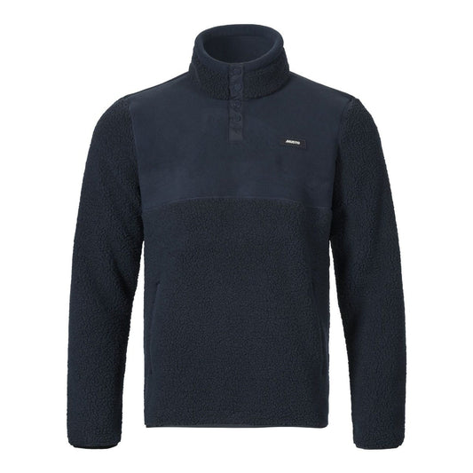 Musto Cove Deep Pile Fleece Pullover Navy