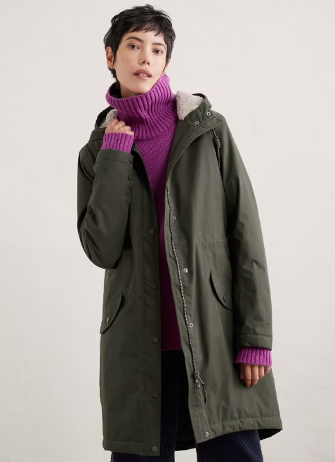 Hunter green parka discount