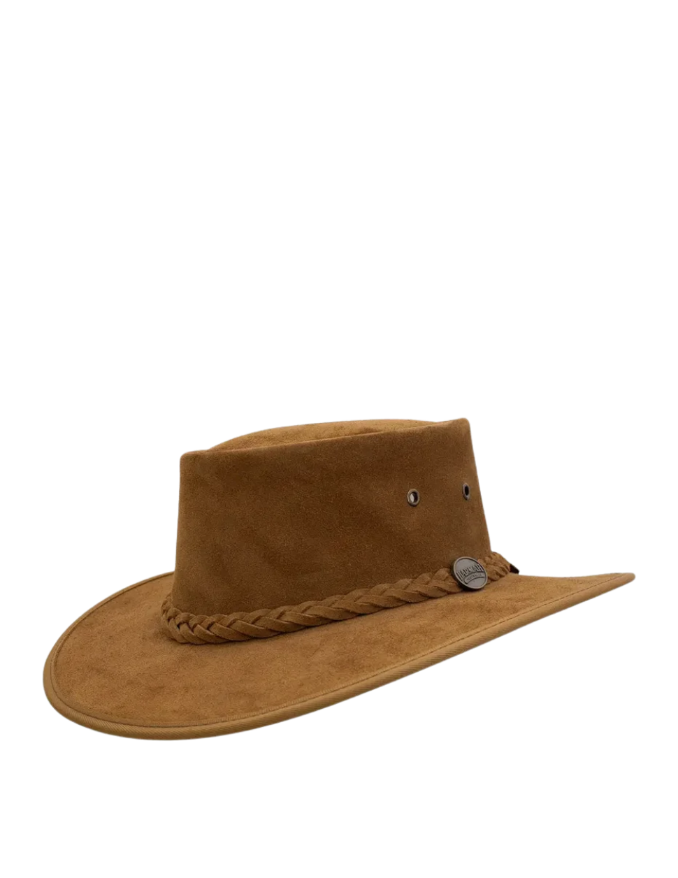 Barmah Squash Suede Crackle Brown Hat
