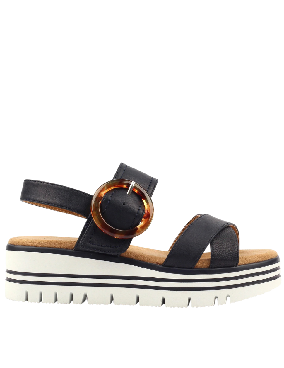 Lunar Shoes Elise Sandals Navy