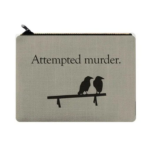 Attempted Murder Make Up Bag