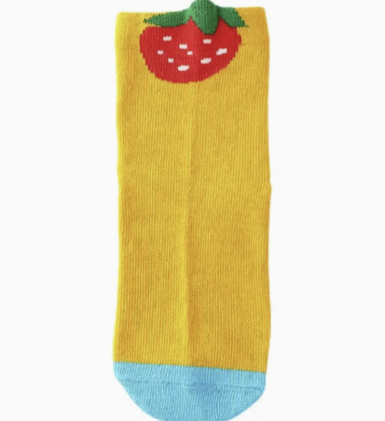 5 Pack Children's Fruit Design Socks