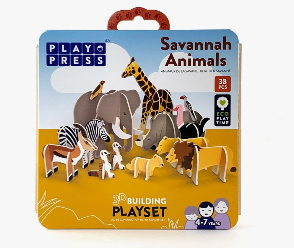 Savannah Animals Playset