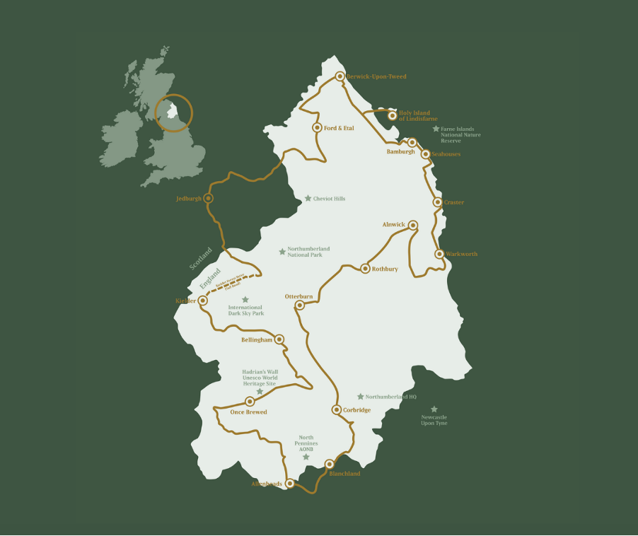 Unveiling the Northumberland 250: A Tribute to Rich Heritage in the UK Countryside