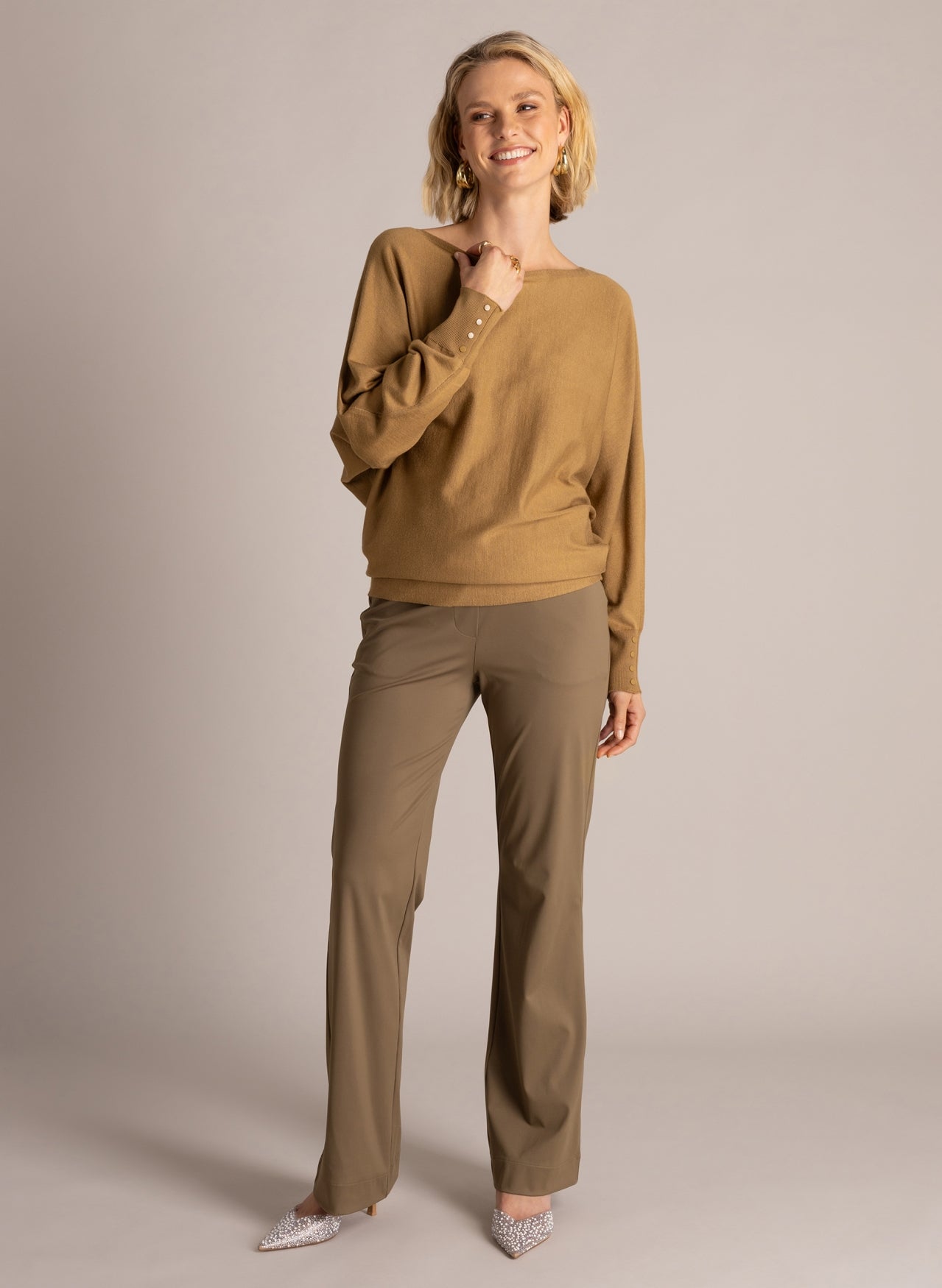 Yest Sibel Sweater Mocca Brown