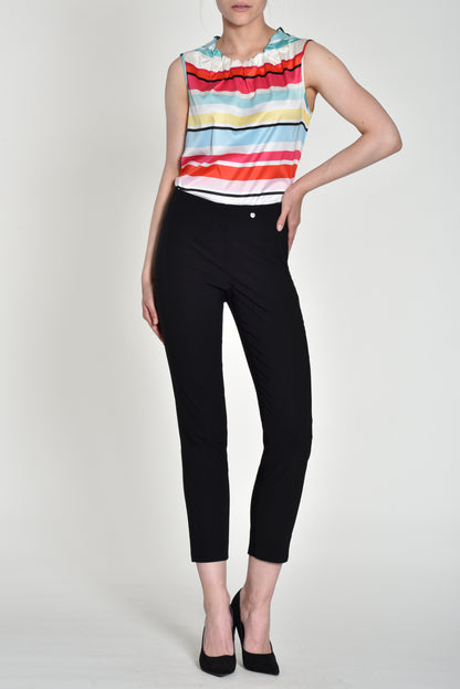 Rose 09 Ankle Grazer Trousers Black