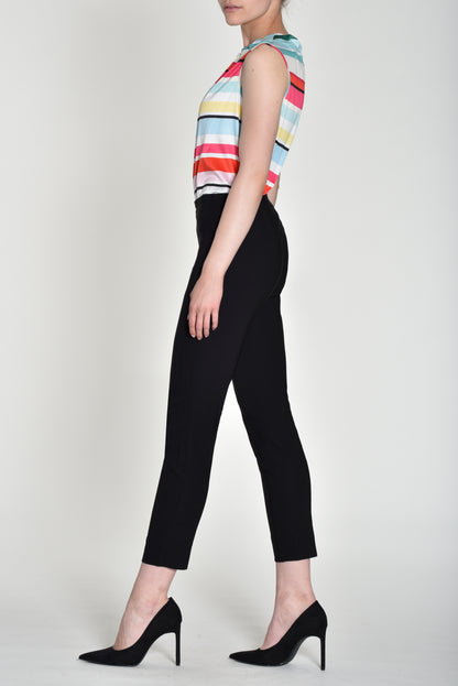 Rose 09 Ankle Grazer Trousers Black