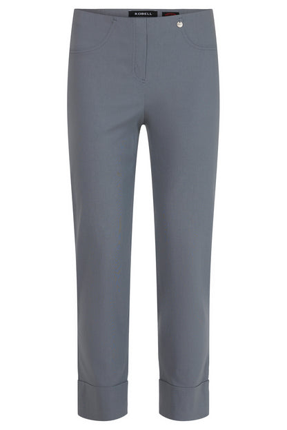 Bella 09 Petite Ankle Grazer Trousers Frost Grey