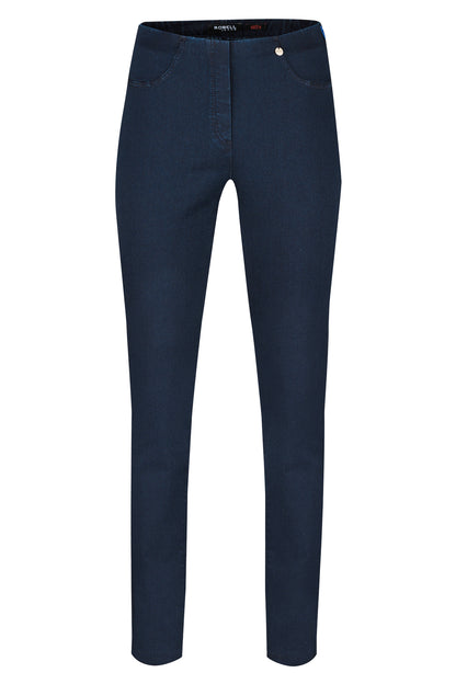 Bella 09 Ankle Grazer Jeans Navy