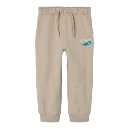 Skater Motif Sweat Pants