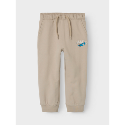 Skater Motif Sweat Pants