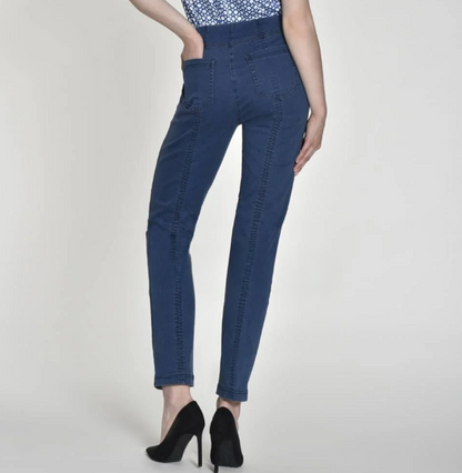 Bella 09 Ankle Grazer Jeans Mid-Blue