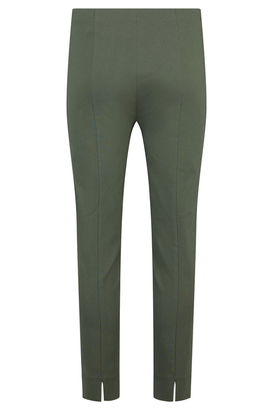Rose 09 Ankle Grazer Trousers Ivy Green