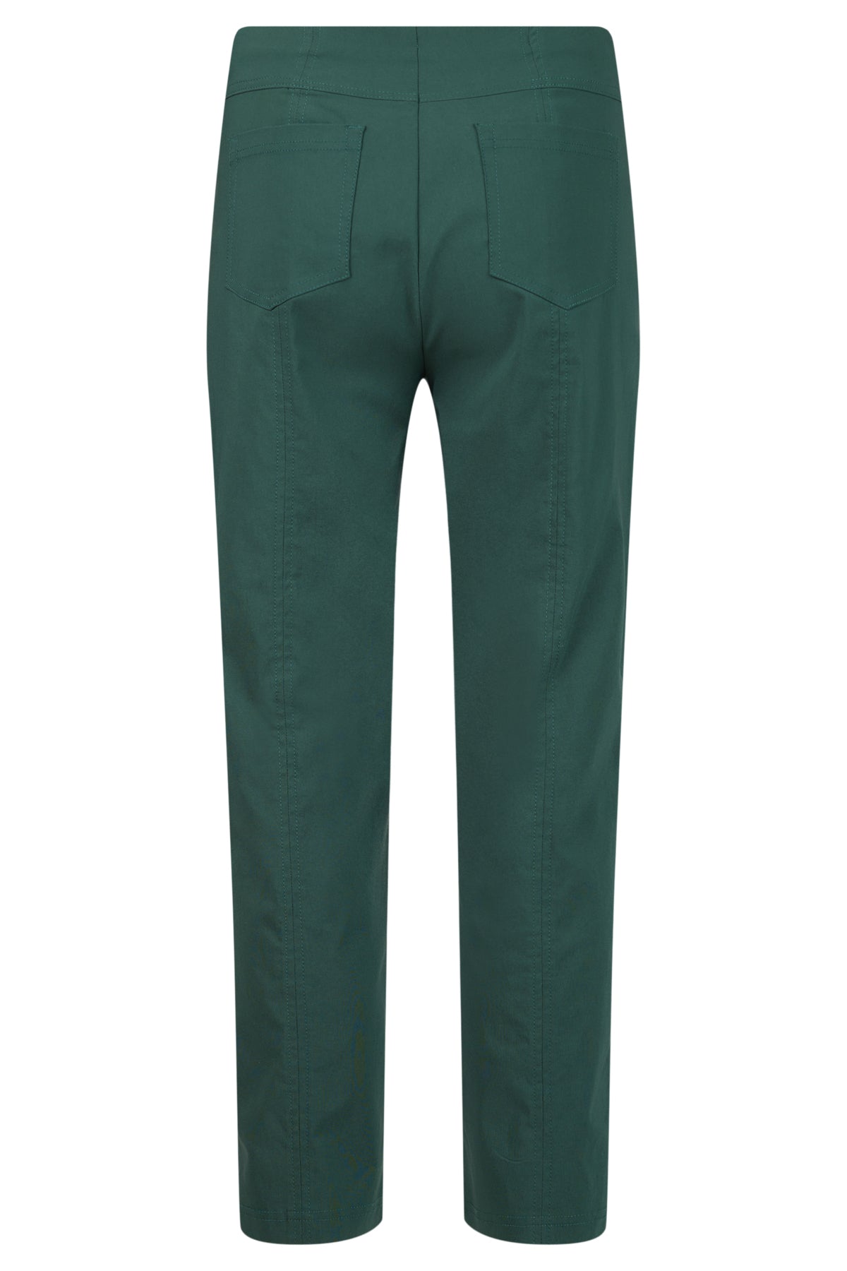 Bella 09 Ankle Grazer Trousers Forest Green