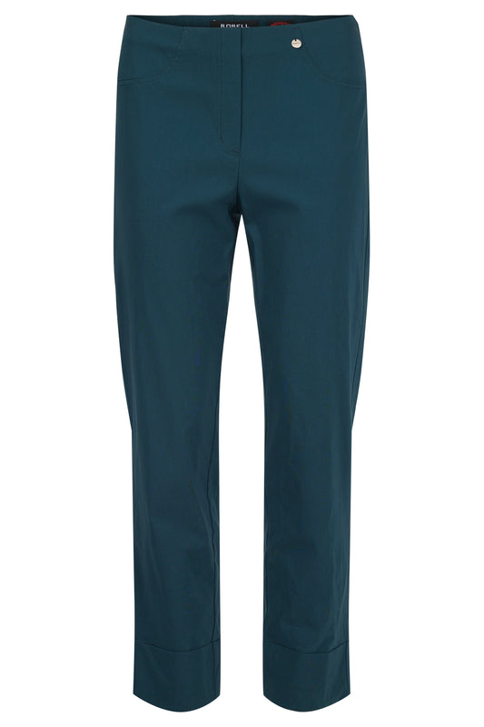 Bella 09 Ankle Grazer Trousers Ivy Green
