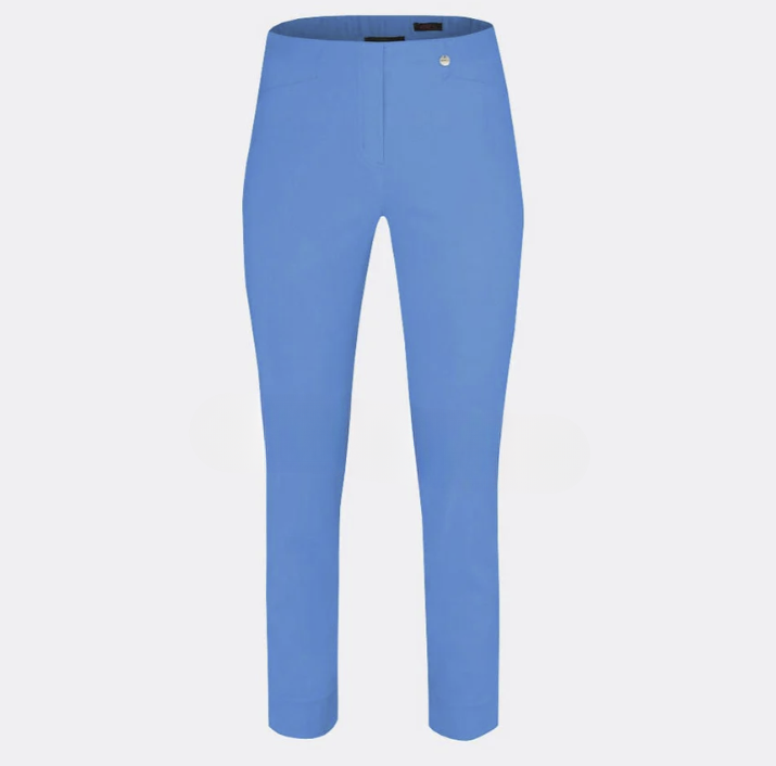Rose 09 Ankle Grazer Trousers Azure Blue