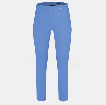Rose 09 Ankle Grazer Trousers Azure Blue