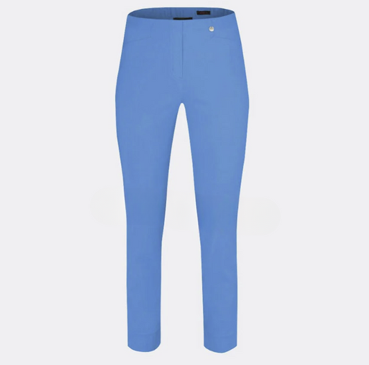 Rose 09 Ankle Grazer Trousers Azure Blue