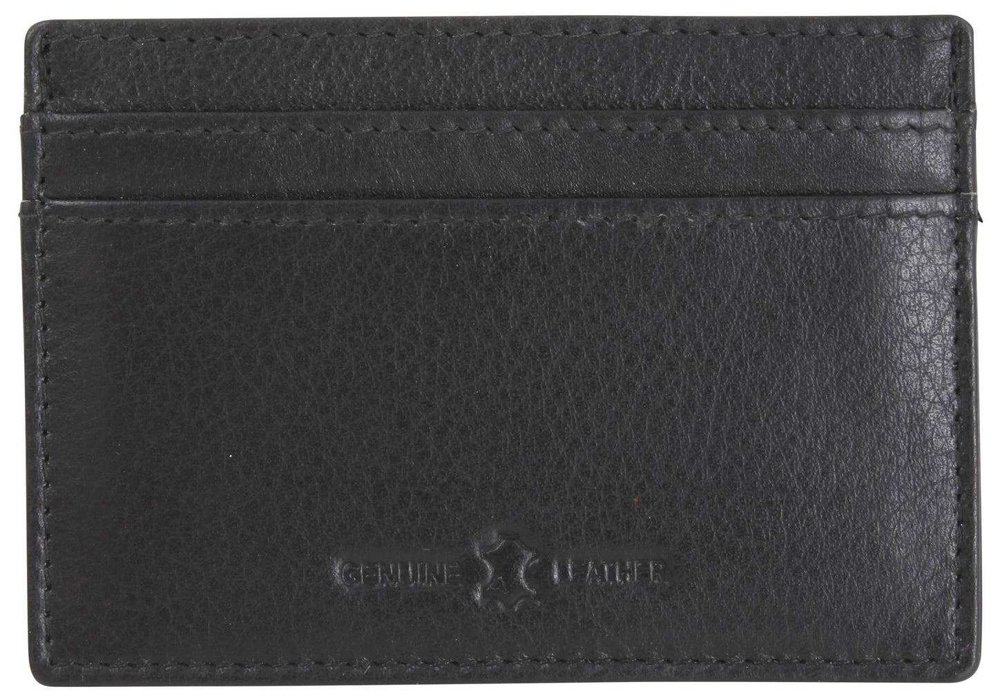 Black Leather Card Holder