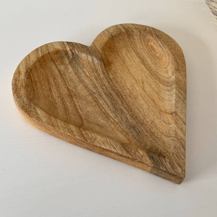 Natural Wooden Heart