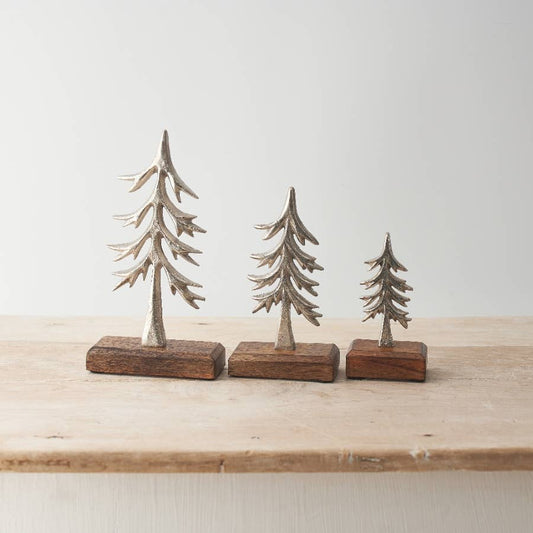 Jobsons of Alnwick Silver Tree Decoration