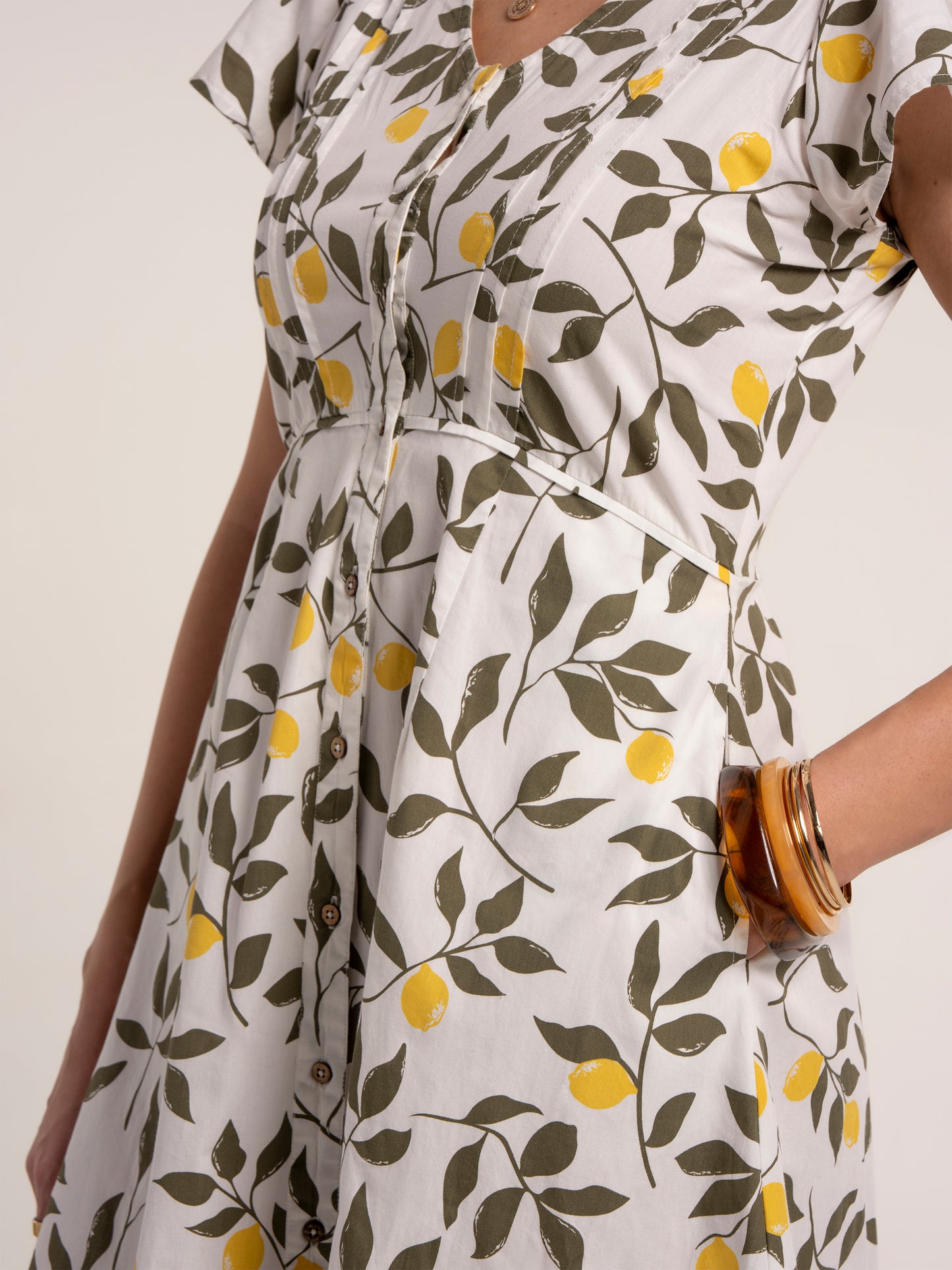 Brakeburn Renata Dress Cream