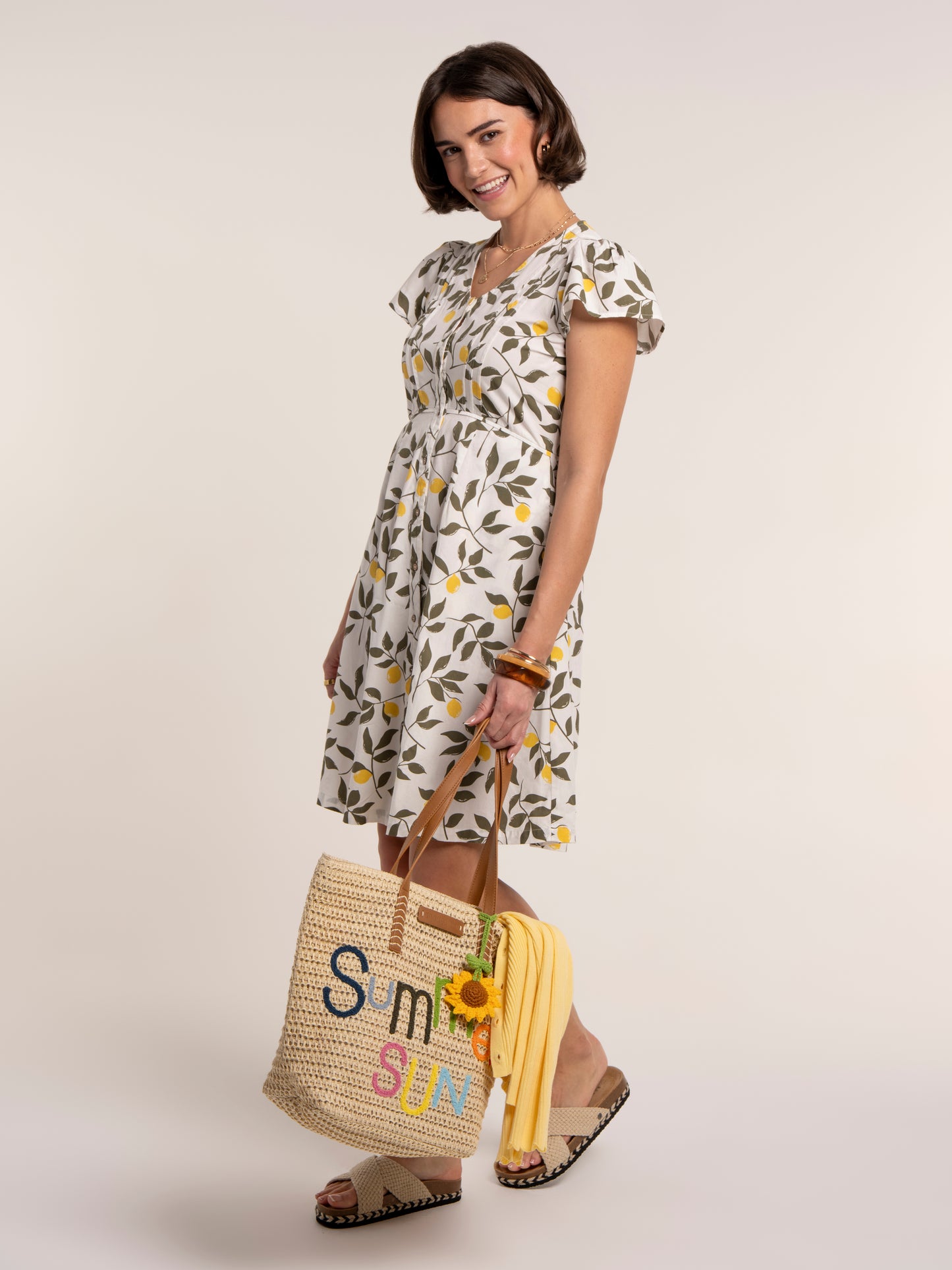Brakeburn Renata Dress Cream
