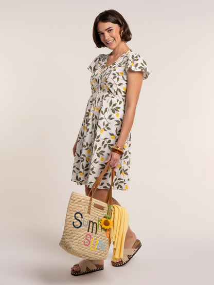 Brakeburn Renata Dress Cream