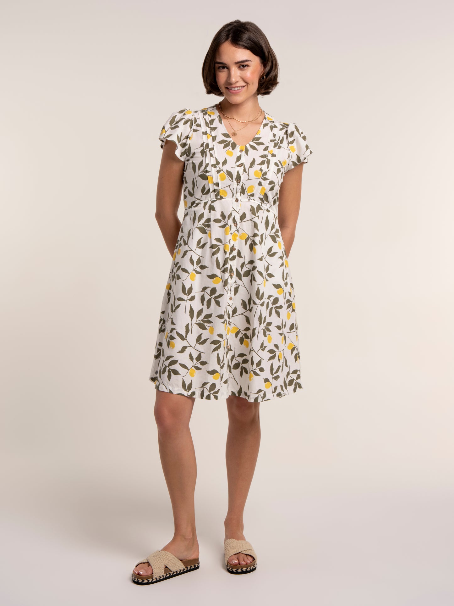 Brakeburn Renata Dress Cream