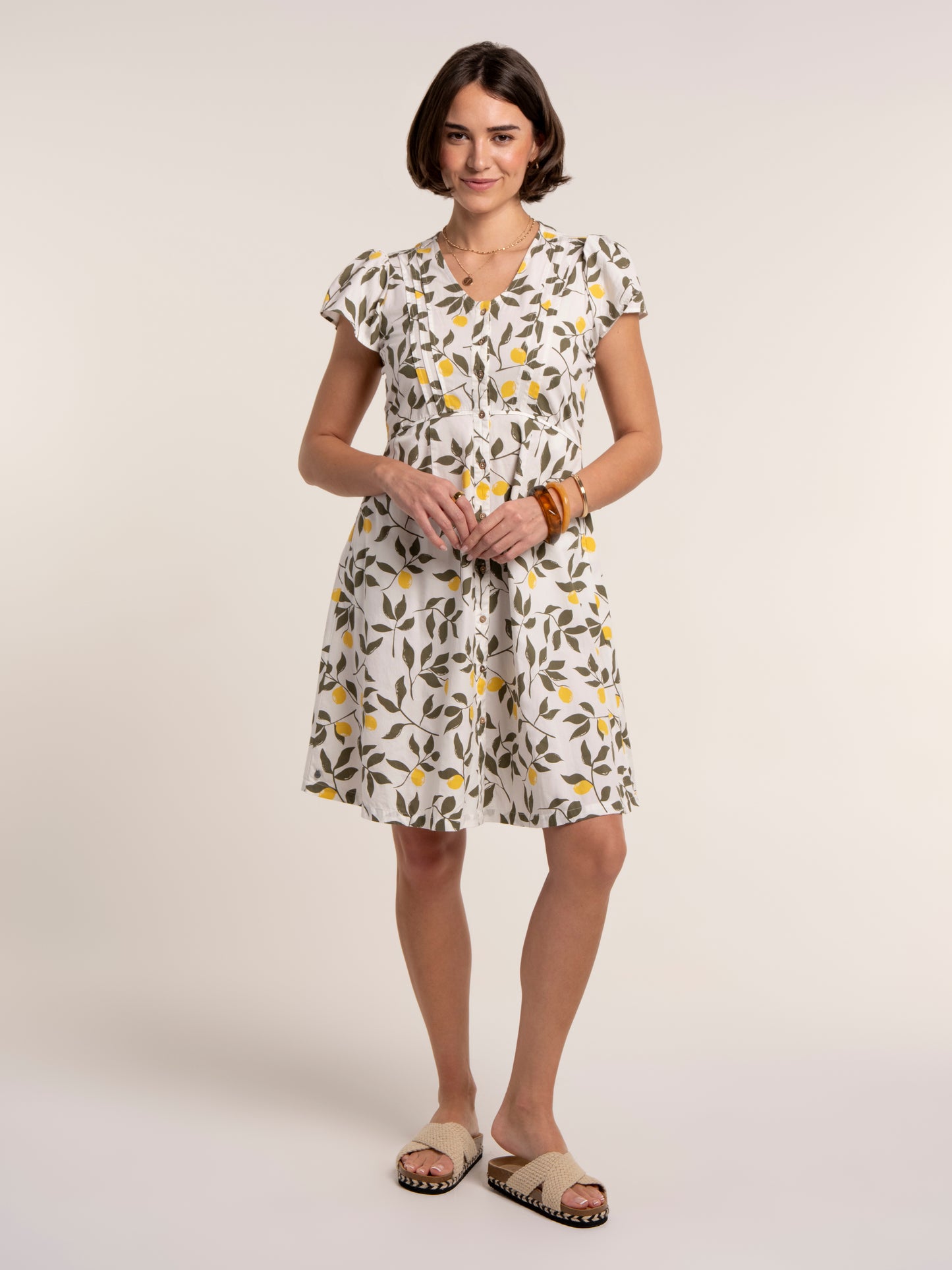 Brakeburn Renata Dress Cream