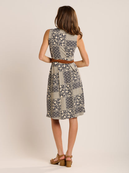 Brakeburn Iro Jersey Knee Length Dress Black