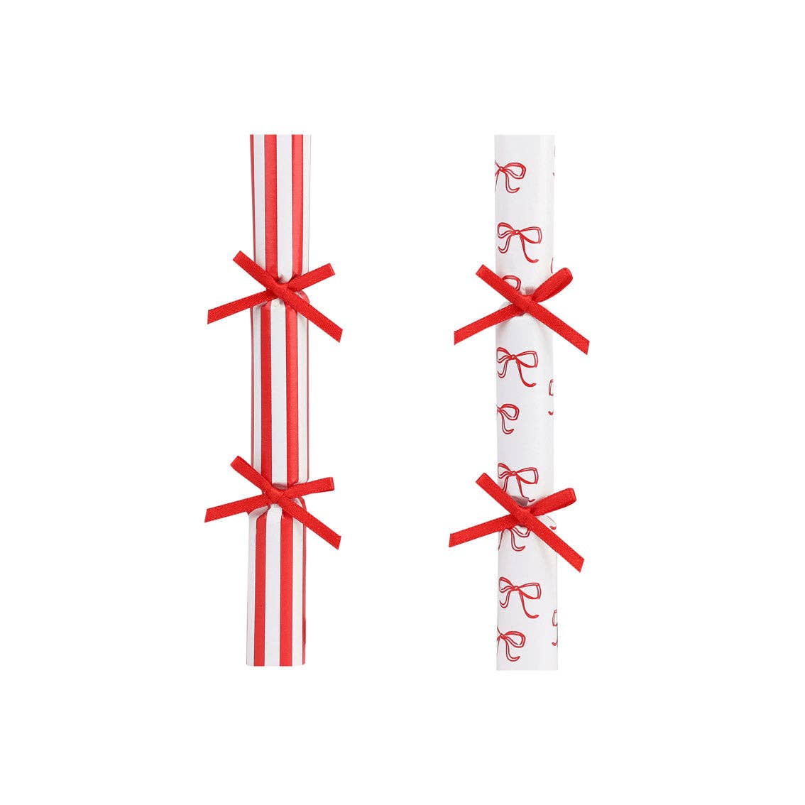Jobsons of Alnwick Bow Christmas Saucer Crackers