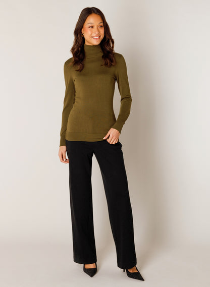 Yest Yuen Knitted Top Olive