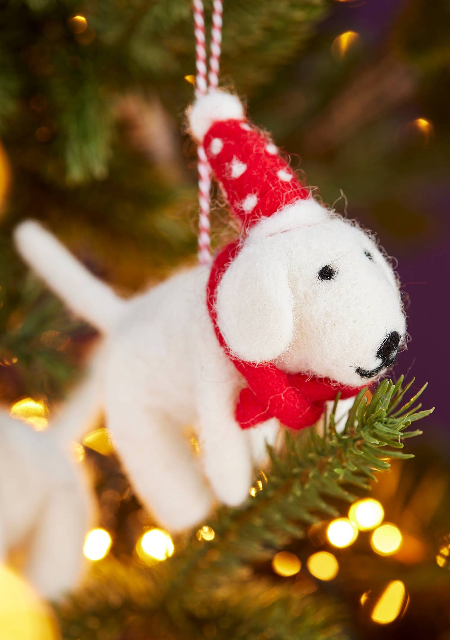 Felt Dog Decoration