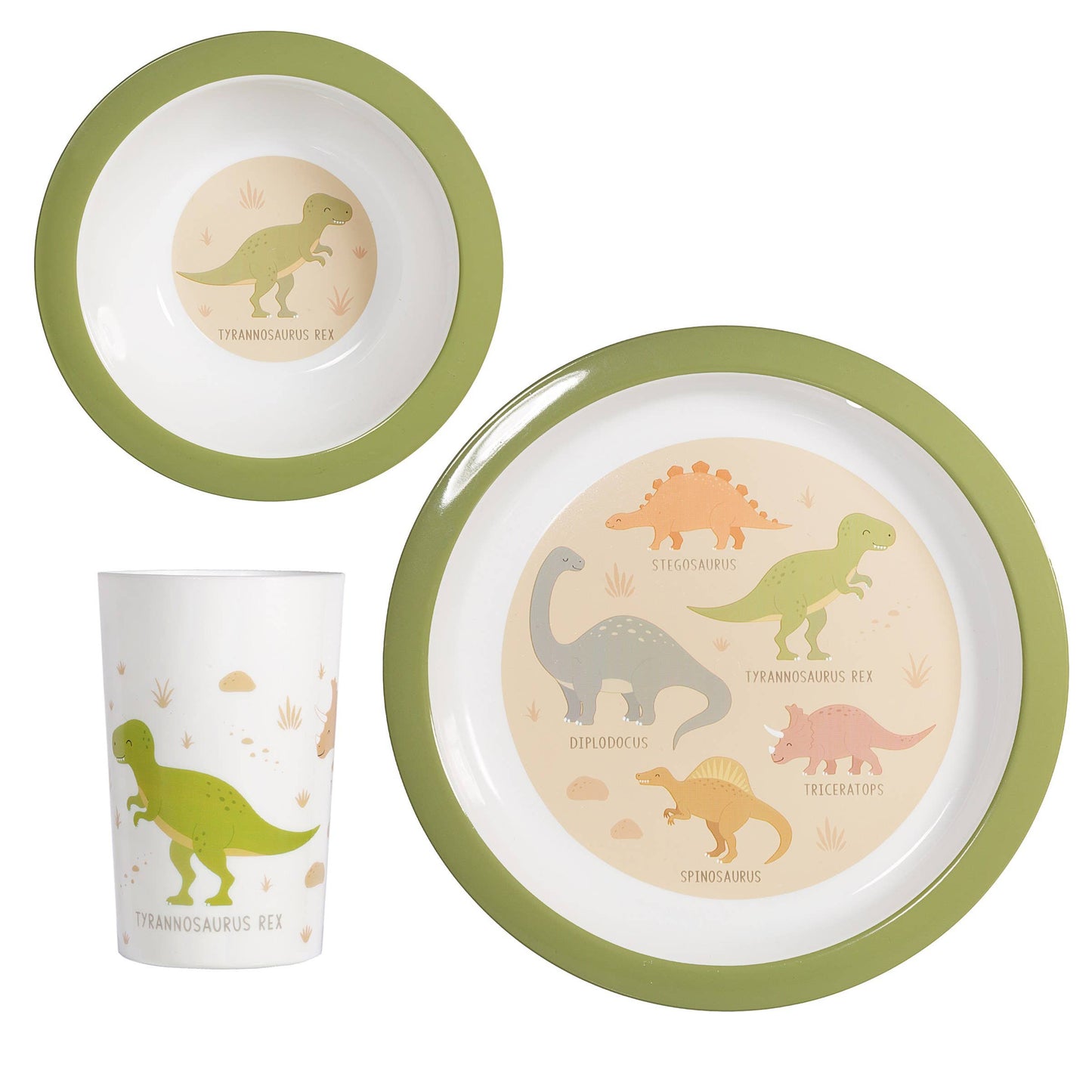 Dinosaur Themed Tableware Set
