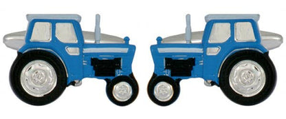 Blue Tractor Cufflinks