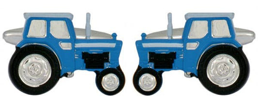 Blue Tractor Cufflinks