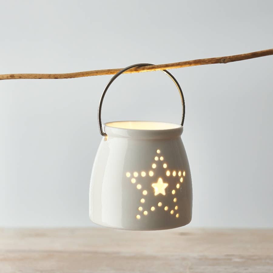 Jobsons of Alnwick Dotted Star Tealight Holder